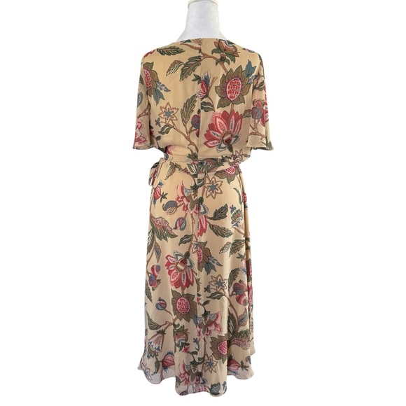 Lauren Ralph Lauren Floral Belted Georgette Dress | Size 12 - Picture 9 of 14